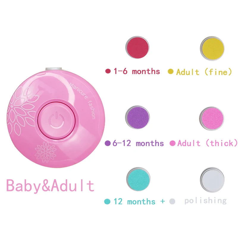 SafeTrim BabyPro: Electric Nail Care Kit